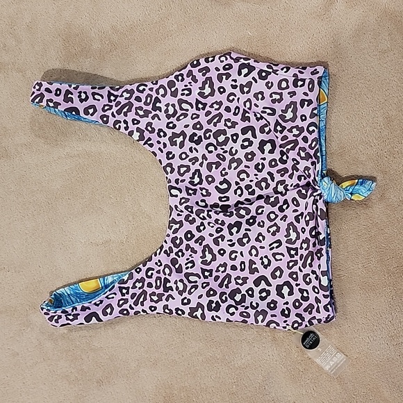 Peacock Seamless Reversible Moana Bikini Top - Picture 4 of 5